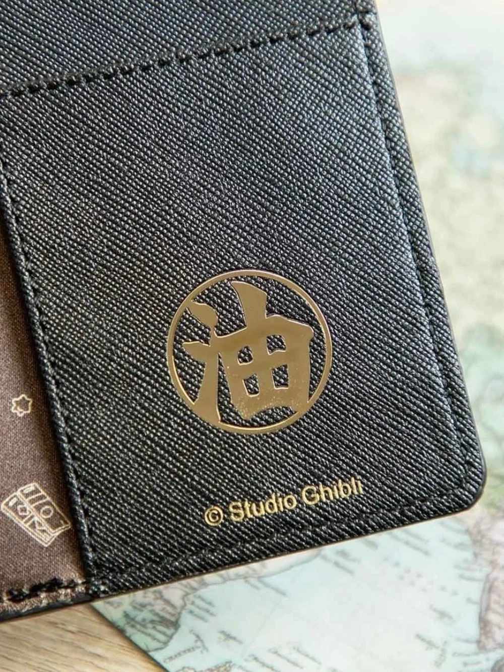 Studio Ghibli No-Face Passport Holder